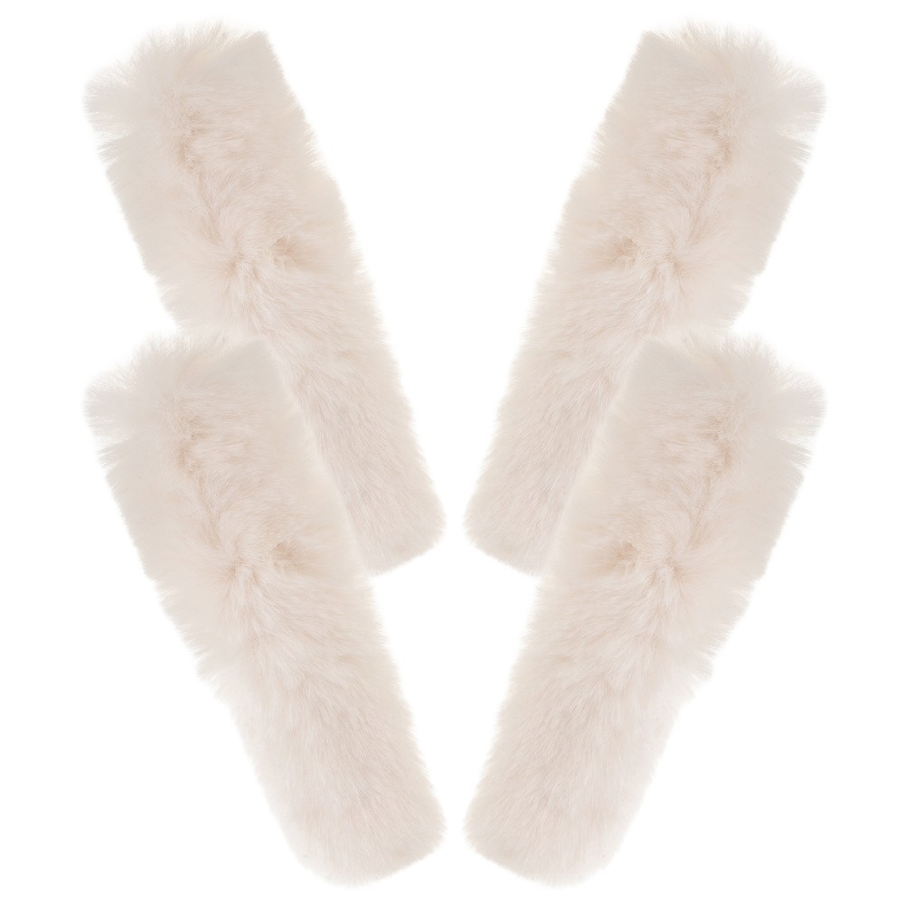 APL 4 Pezzi Aggiunta Cinghia Tacco Velluto Comode Cinghie Foro Fissaggi Scarpe