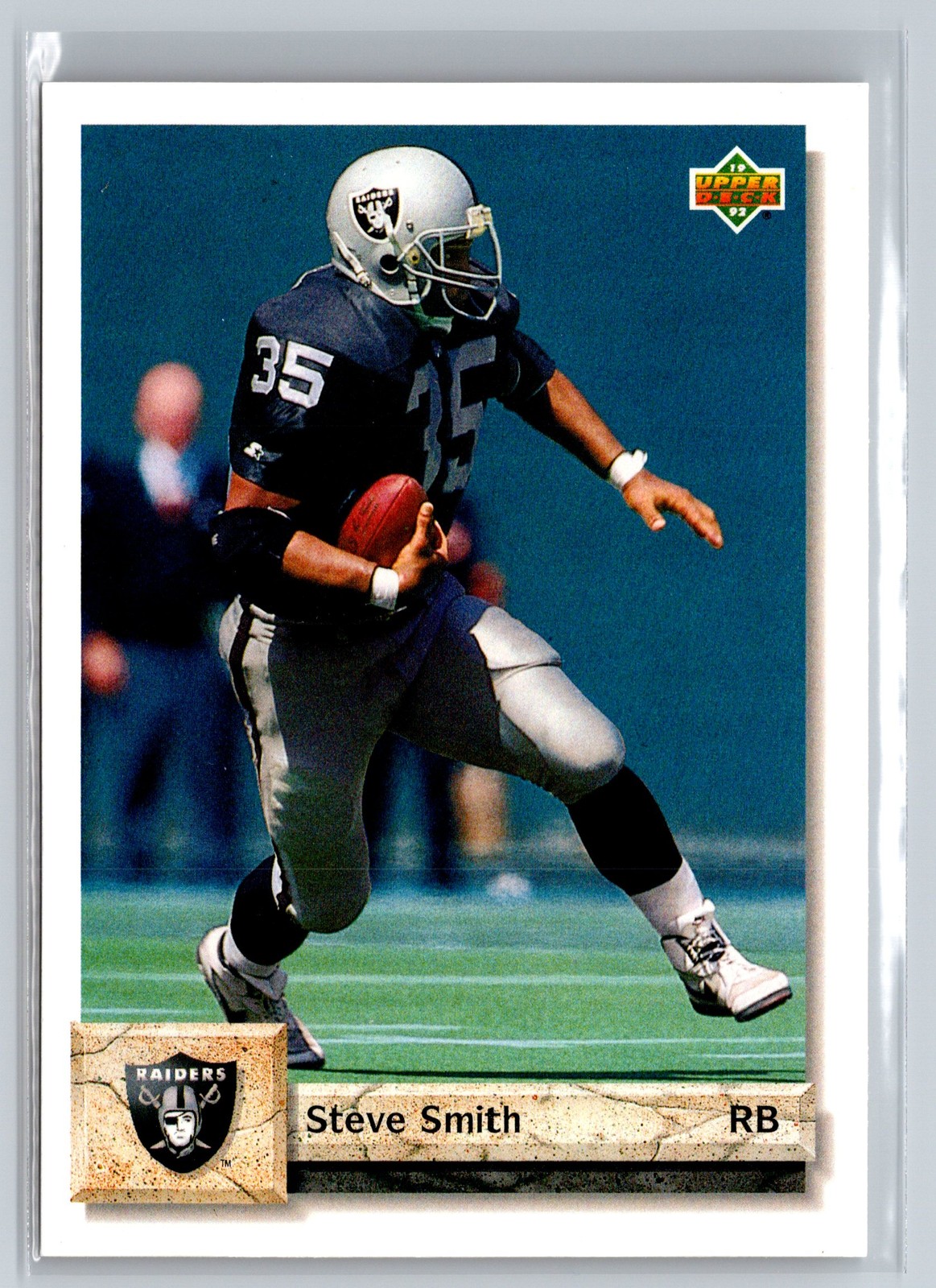1992 Upper Deck #490 Steve Smith Los Angeles Raiders