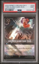 Disney Lorcana - And Then Along Came Zeus - Enchanted - PSA 9