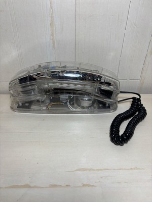Vintage Conair Transparent Phone Retro 80s 90s Clear Model SW205