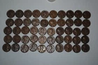 VF-EF Lincoln Wheat Penny Cent 1938 D - 1 Roll