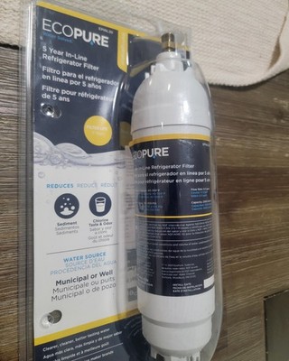EcoPure EPINL30 5 Year in-Line Refrigerator Filter