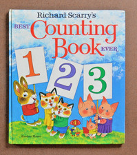 Vintage Richard Scarry's Best Counting Book Ever 1975 edition L3