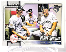 AARON JUDGE/ MAX FRIED/CARLOS RODON 2026 TOPPS BRONX BUDDIES #302 NY YANKEES NM