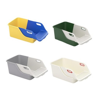 Katzentoilette WC Sieb Katzentoilette abnehmbar leicht 28x15x11 Zoll