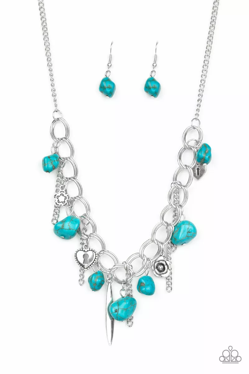 Paparazzi turquoise necklace clearance