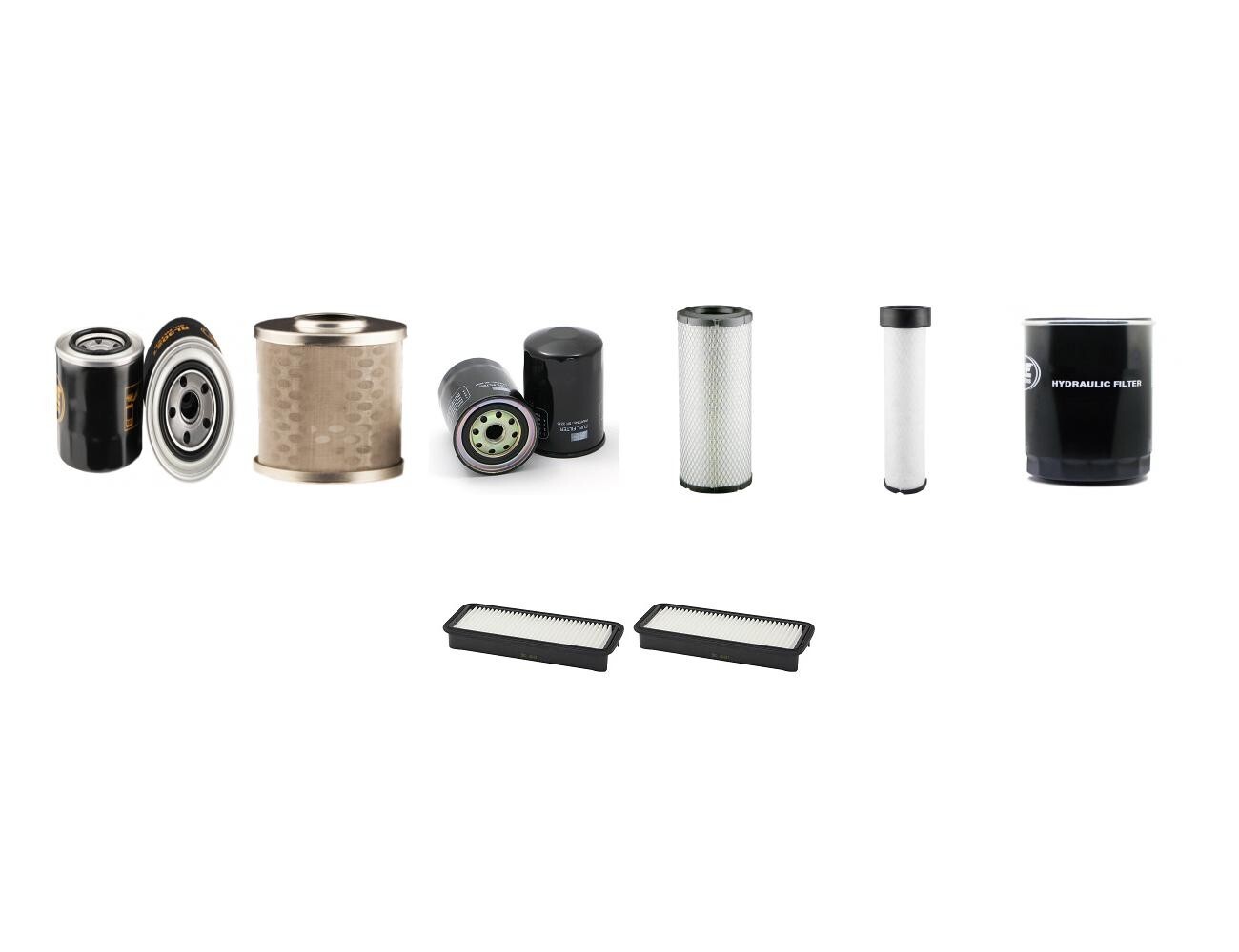 Filter Service Kit Fits Kubota M6800 w/Kubota V3300E Eng eBay