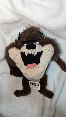 Taz Looney Tunes Tasmanischer Teufel Plüsch 1999 Warner Bros. 