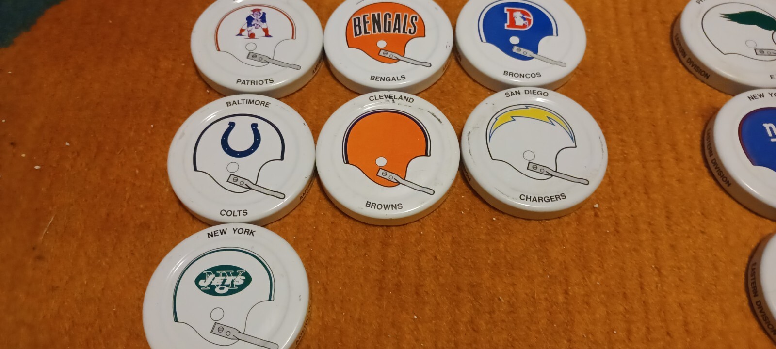 Gatorade NFL Bottle Caps Lids Early Set eBay