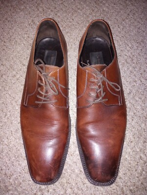 TO BOOT NEW YORK Adam Derrick brown leather dress oxford  display picture 2