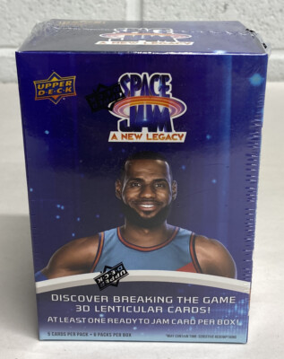 2021 Upper Deck Space Jam Lebron James Blaster Box / Factory Sealed