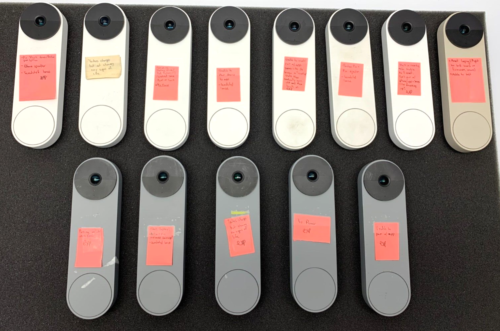 LOT of 13: Google Nest Doorbell Batteries GWX3T for Parts - Picture 1 of 2