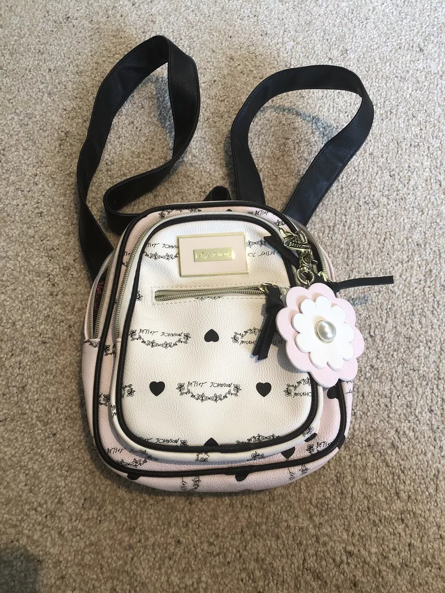 Mini backpack hot sale betsey johnson