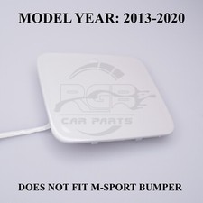 Vorne Stoßstange tow hook cover für BMW 3er F34 GT Se 2013-2020 Mineral Weiß A96