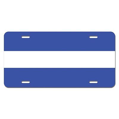 Generic Thin White Line TAN American Flag License Plate Novelty Auto Car Tag Vanity Gift for EMS EMS Medium LP107 