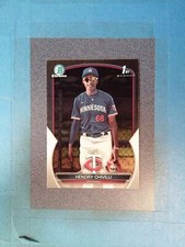 JY54) 2023 Bowman Chrome HENDRY CHIVILLI #BCP-236 Minnesota Twins