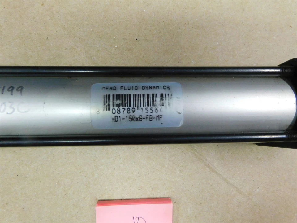 LOTE #10 de cilindros neumáticos MEAD FLUID DYNAMICS HD1-150x6-FB-MP 1.5" DIÁMETRO 6 TIEMPOS Foto 3 de 4