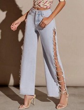 wide leg jeans