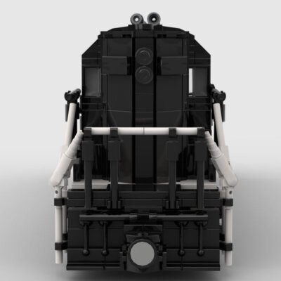 MOC-82000 Illinois GP9 Train 1264 Pieces Good Quality and Brand New