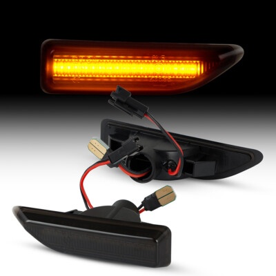 2x LED SIDE INDICATOR for Mini Countryman | F60 | from 2017> | SMOKE indicator