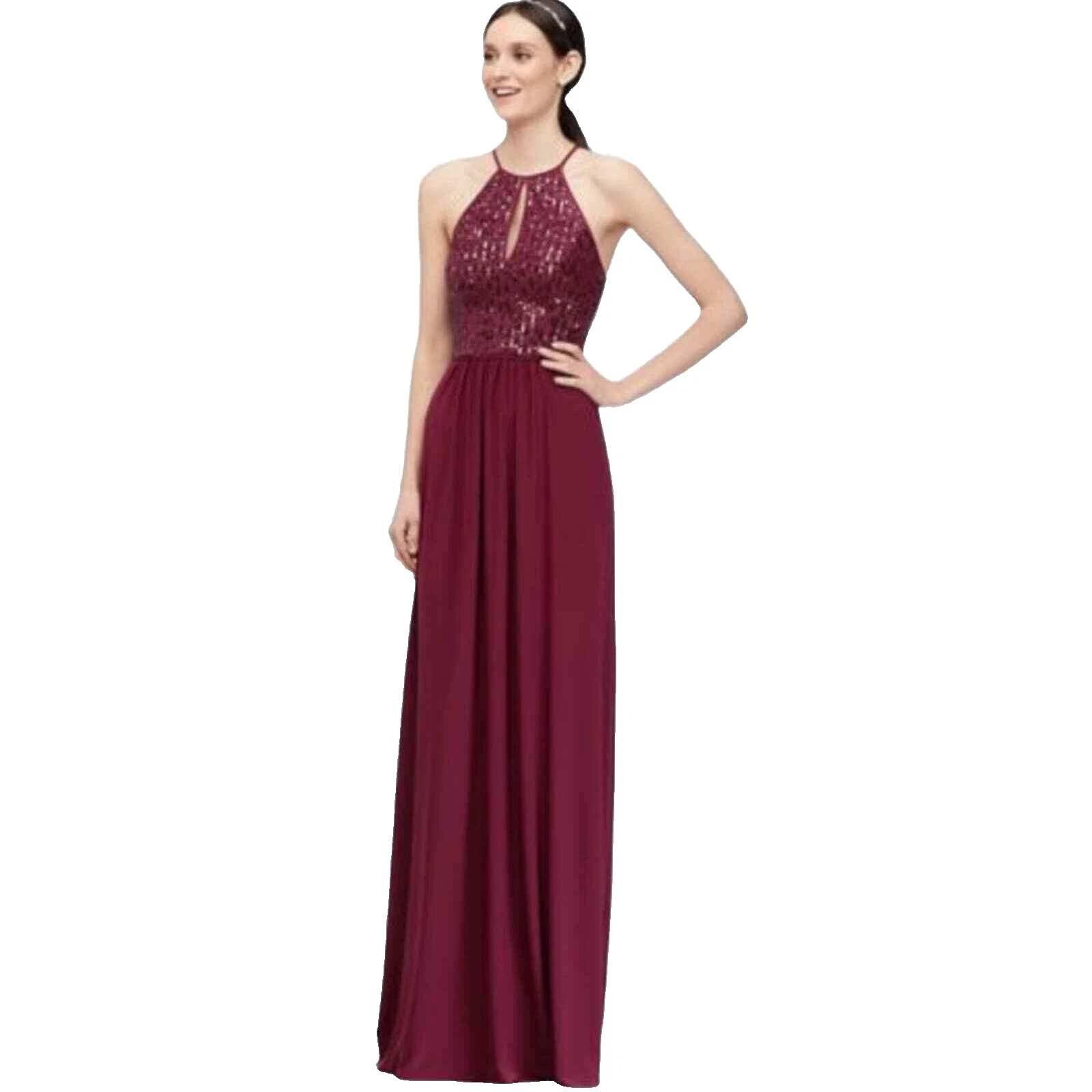 Vestidos Maxi largo David's Bridal para Mujeres