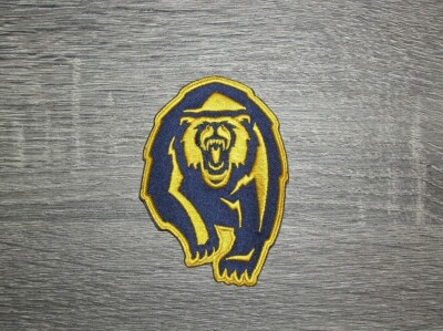 California CAL Golden Bears University Embroidered Iron On Patch 2.5'' x 3.5''