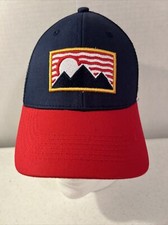 Mountain scene USA Adjustable trucker hat. New Without Tags
