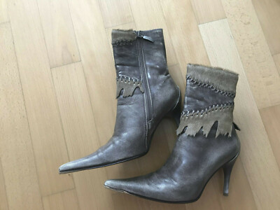 Schicke Leder Herbststiefel von ''Medea'' Gr. 36