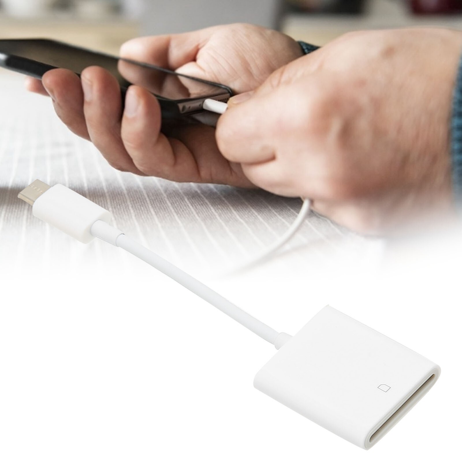 Type C USB 3.1 Card Reader OTG Adapter for Laptop & Storage