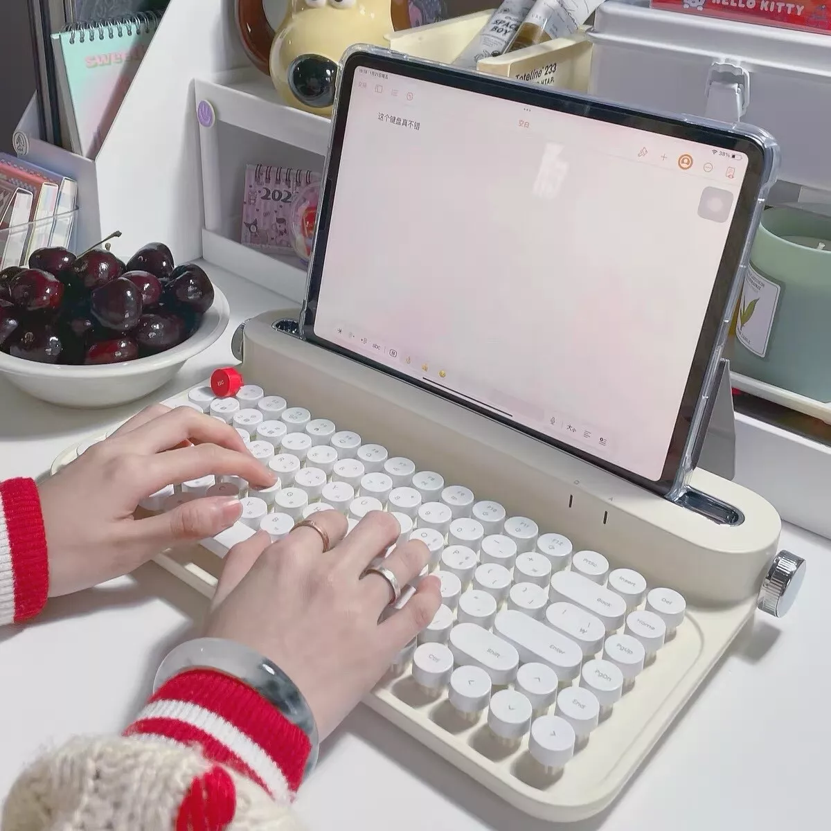 Typewriter Computer Keyboard / iPad Stand (Model F)