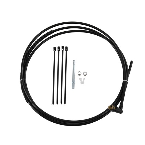 Fuel Line Replacement Kit For 93-04 Dodge Ram Gasoline Returnless Vehicles Nylon - Foto 2 di 12