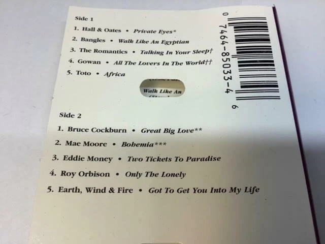 THE BEST OFF SOFT ROCK VOL 2 Audio Cassette Tape 1994 Sony Canada IDT-85033 - Image 3 of 4