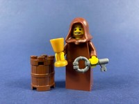 Lego® Priester Braun MöNch Abt Bier Wein Faß Kingdoms Figur Mittelalter 10332