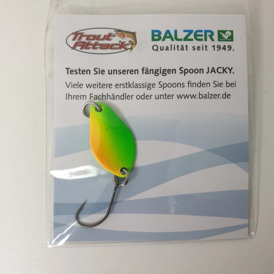 Balzer Shirasu Spoon Mäppchen Bag Blinker Spinner Wobbler Tasche inc 1 Spoon NEW - Bild 2 von 4