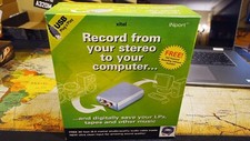 NEW XITEL INPORT ANALOG TO PC AUDIO RECORDING ADAPTER LPs TAPES STEREO
