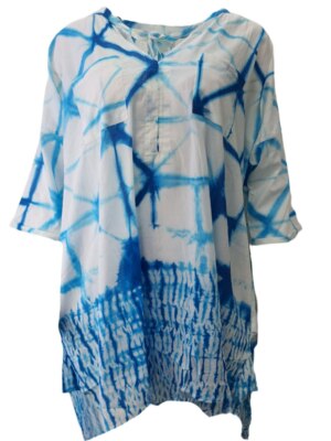 white christmas dresses Tie Dye Dress XL main image 0