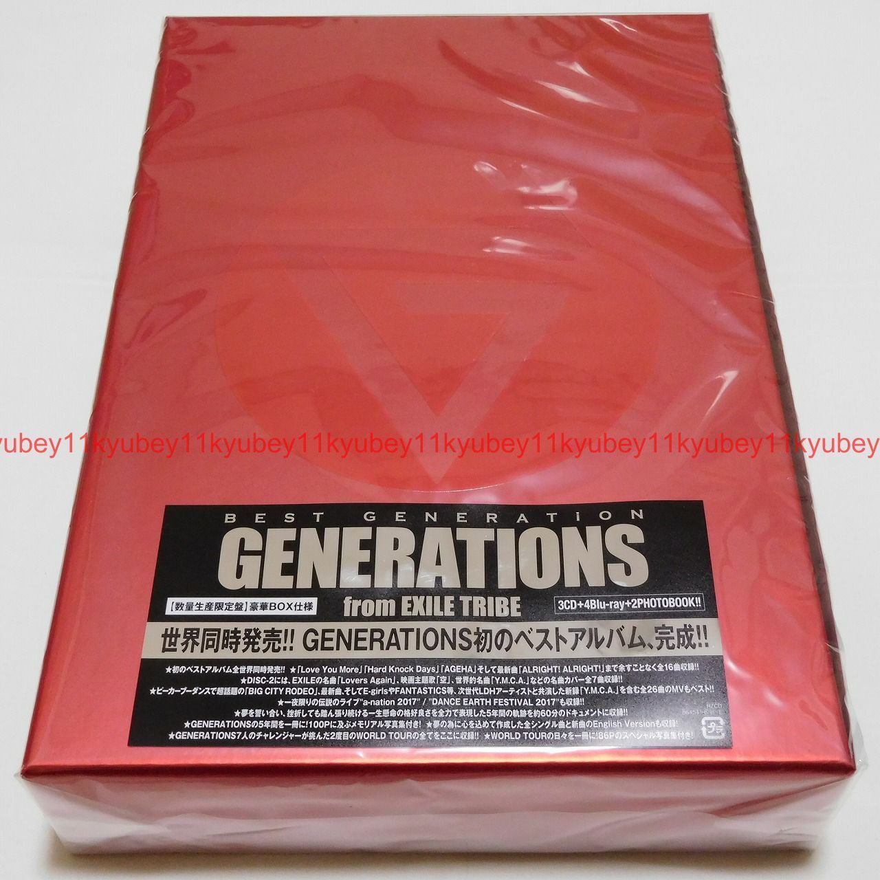 GENERATIONS from EXILE TRIBE BEST GENERATION Limited Edition CD Blu-ray  Japan