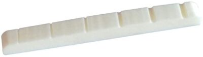 GUITAR NUT BONE 42MM SLOTTED FOR STRATOCASTER TELECASTER