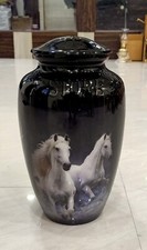 Memorials Cremation Horse Urns /Adult for Funeral, Burial Halloween Gift