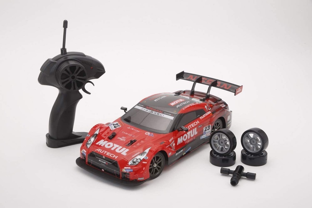 Motul Autech Gt-R Red Kyosho Egg Rc Car 1/16 Drift Racing