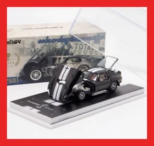 JAN 2025 Fine Works64 FW Shelby Cobra Daytona Coupe Black 1/64