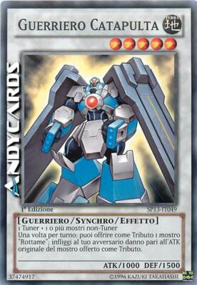 KATAPULTKRIEGER   (Catapult Warrior)   Common   SP13 IT049   1Ed   YUGIOH!