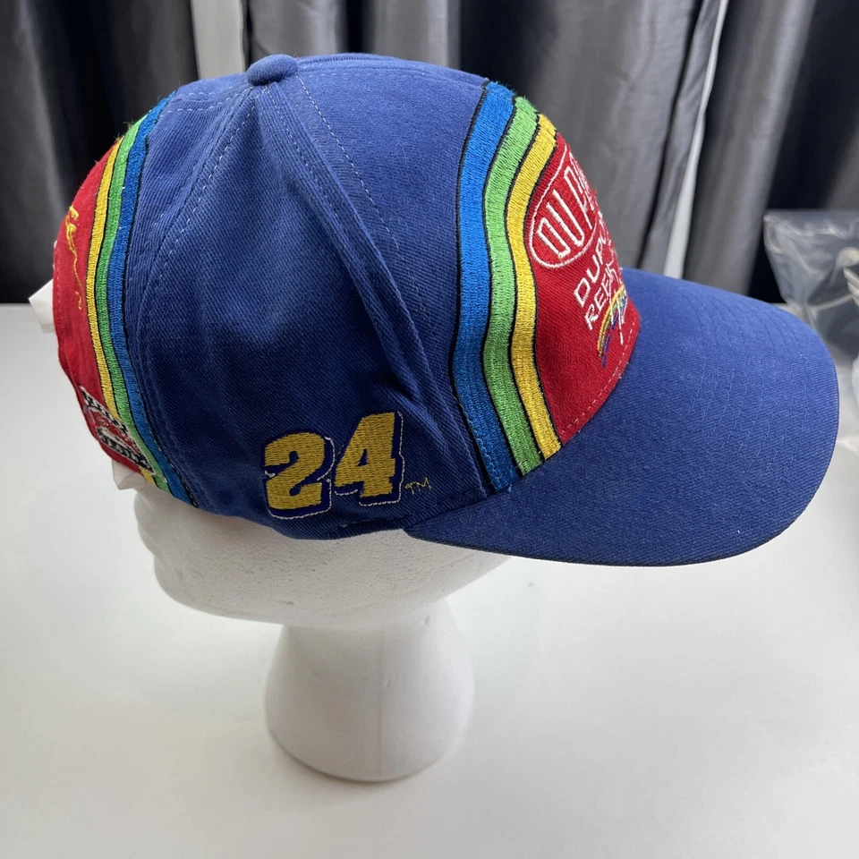 De colección Dupont Refinish Racing #24 Jeff Gordon Snapback Sombrero Nuez moscada Foto 2 de 4