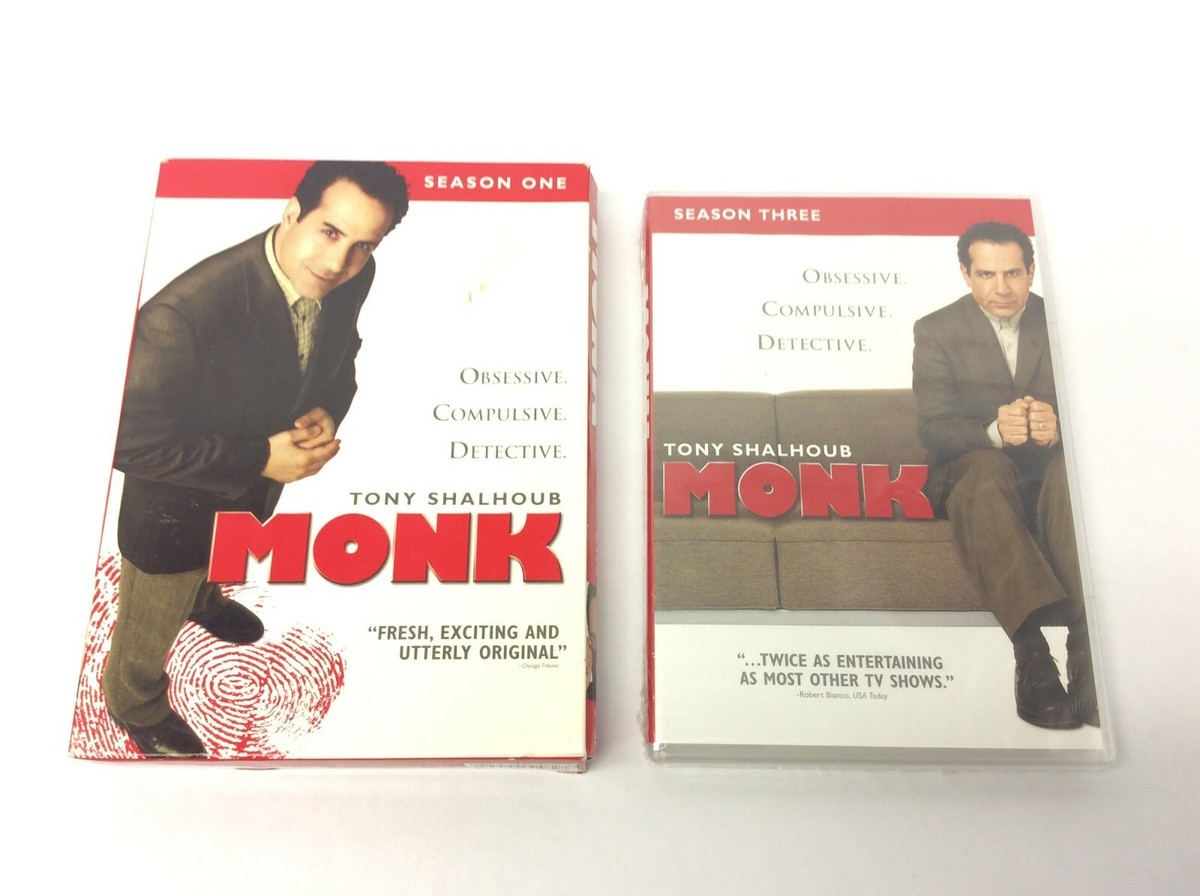 (未使用･未開封品)Monk: Season One/ [DVD] MONK TV SERIES New DVD Seasons 1 2 3 Tony Shalhoub Detective