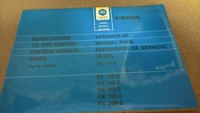 VESPA PX 80E, 100E, 150E, 200E* PIAGGIO HÄNDLER UMBAU ZUM WERKSTATTHANDBUCH