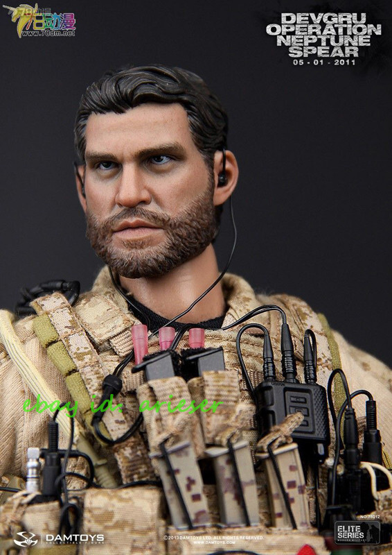 DAMTOYS　DEVGRU NEPTUNE SPEAR　78012 Damtoys 1/6 78012 Elite Series Devgru Operation Neptune Spear