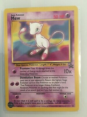 Carta Pokemon Mew Cromada Original ( Valor 209 Reais ), Produto Vintage e  Retro Usado 83670393