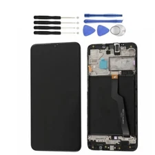 For Samsung Galaxy A10 A105M A105F/DS LCD Display Touch Screen Digitizer Frame