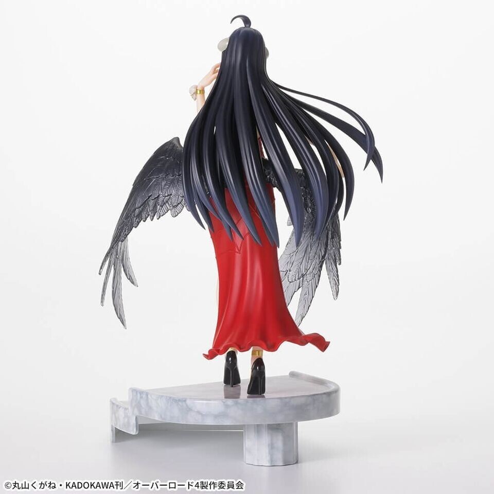albedo red dress Sega Overlord Anime Figure Statue Toy Albedo Red Dress ver