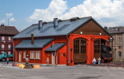 Vollmer 45753 ( 5753 ) Spur H0 - Lokschuppen, zweiständig NEU und OVP